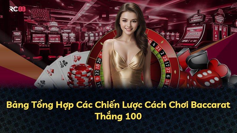 Bảng Tổng Hợp Các Chiến Lược Cách Chơi Baccarat Thắng 100