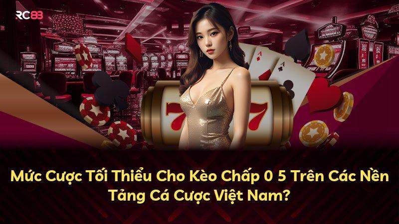 Mức Cược Tối Thiểu Cho Kèo Chấp 0 5 Trên Các Nền Tảng Cá Cược Việt Nam?